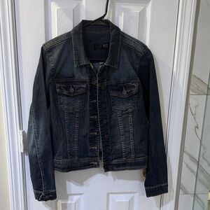 Kut from the Kloth Dark Blue Jean Jacket